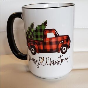 Merry Christmas mug, 15 oz